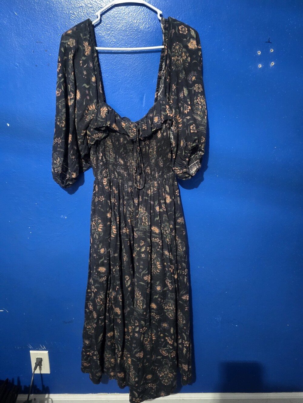 Free People Oasis Midi Dress Size Medium Preowned